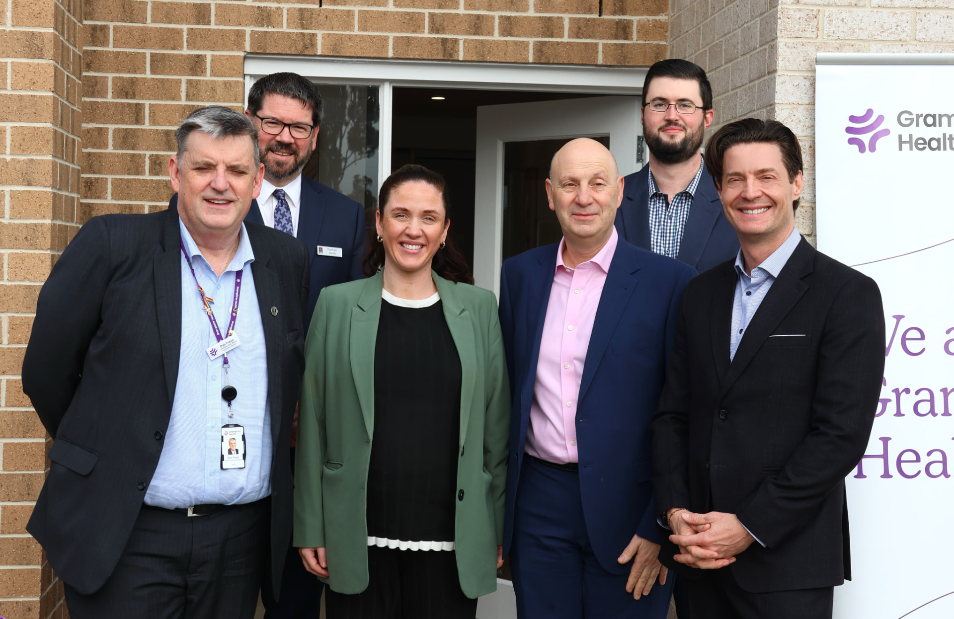 AAAustralia, Elmstone Property Group and Grampians Health teams at a completed staff accommodation opening